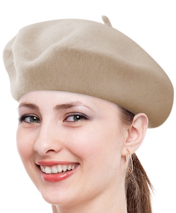 Solid Color French Wool Beret